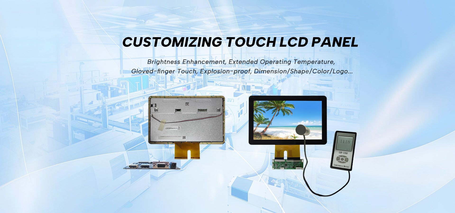 kwaliteit Touch-LCD-paneel fabriek