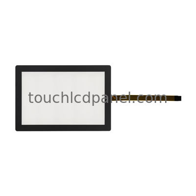 kopen 10 ms reactietijd 10,1'' 5 draad Resistive touch panel met zwarte bezel oppervlak hardheid 3H online manufacture