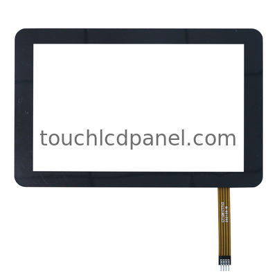 10.1'4 draad Resistive Touchscreen Met Zwarte Bezel Voor Flush Mount EMI Immunity Touchscreen Panel