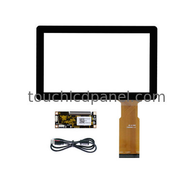 8 inch breed scherm geprojecteerde capacitieve touchscreen glas voor touch panel