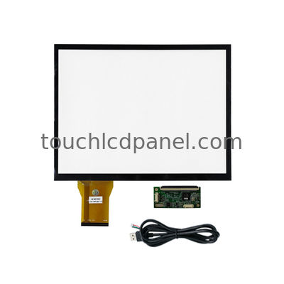 Geprojecteerde capacitieve touch PCAP-paneelglas 12,1'' met anti-glare behandeling voor handschrift