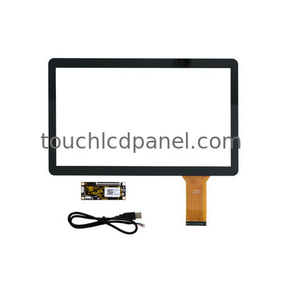 13.3' 1920 x 1080 geprojecteerd capacitieve touchpaneel met chemisch gehard glas