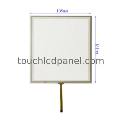 8 inch 163mm x 121mm Active Area Resistive Touchscreen Monitor Met 73% Transmittance