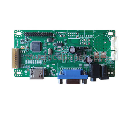 HDMI- en VGA-naar-LVDS-AD-bord met 12V-invoervoeding