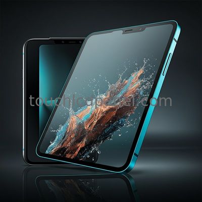 Geraffineerd glas voor verschillende apparaten Bezel met kleurenprint touchscreen Voorruit