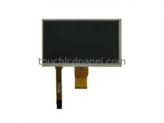 7-inch 1024x600 LCD-paneel met 4-pin 2.54 Housing Resistive Touch Panel voor Industrial Control Panel