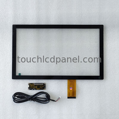 15,6-inch PCAP-touchscreen-overlay met 16 mm rand en antireflectieoppervlaktebehandeling