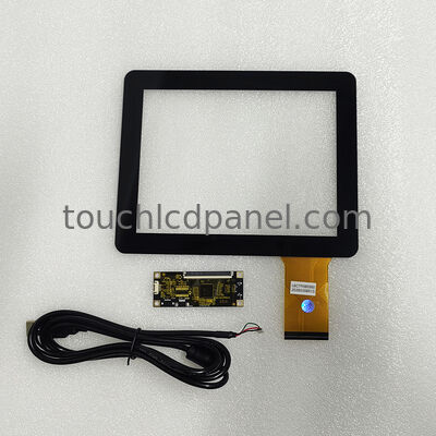 8.0-inch Multi Touch Capacitive Touch Glass met Plug and Play USB-interface om nauwkeurige aanraakbesturing en duurzaamheid te bieden