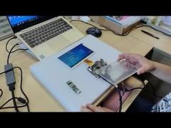 8 inch 163mm x 121mm Active Area Resistive Touchscreen Monitor Met 73% Transmittance