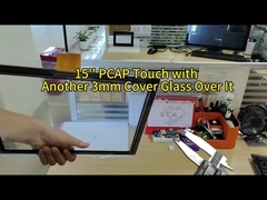 15 inch glas op glas multi touch capacitieve touchpaneel met ILITEK touch controller