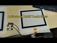 15-inch 6mm Anti-vandaal Coverglas Capacitief Touch Panel voor 1024x768 Resolutie LCD Paneel