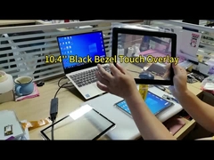 10,4 inch multi-touch capacitieve touch overlay voor 10,4